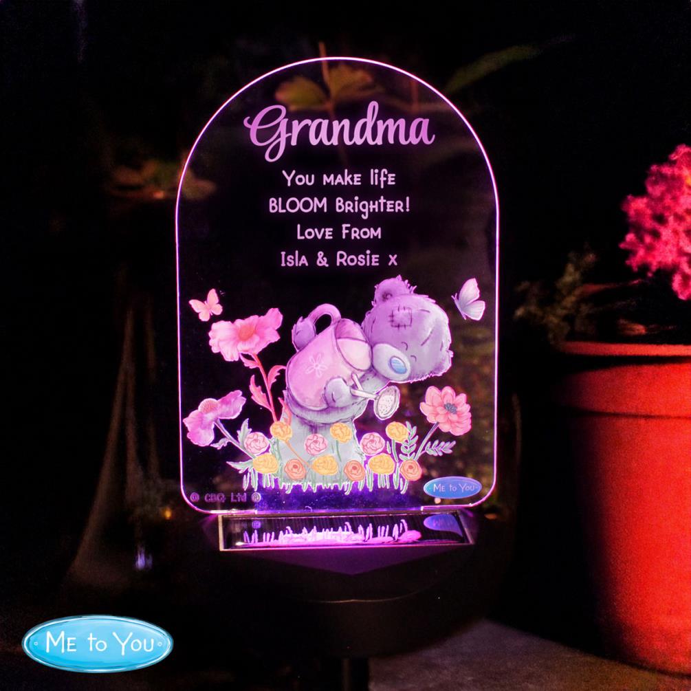 Personalised Me to You Bear Garden LED Solar Light Extra Image 3